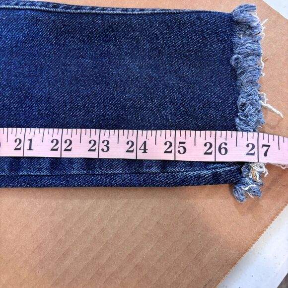 Free People, We the Free, High Rise Dark Wash Skinny Jeans Size 28 OB893288 - Picture 13 of 13